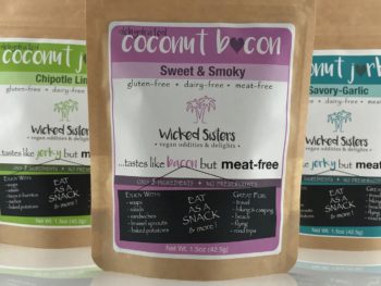 Wicked Sisters Coconut Bacon Sweet and Smoky